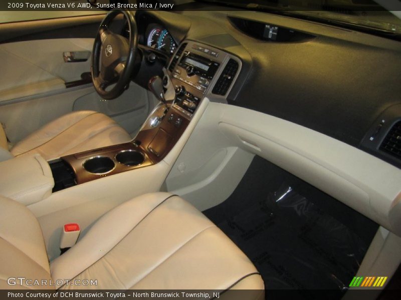 Sunset Bronze Mica / Ivory 2009 Toyota Venza V6 AWD