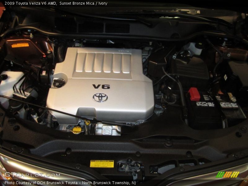 Sunset Bronze Mica / Ivory 2009 Toyota Venza V6 AWD