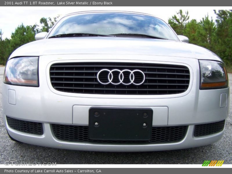 Lake Silver Metallic / Ebony Black 2001 Audi TT 1.8T Roadster