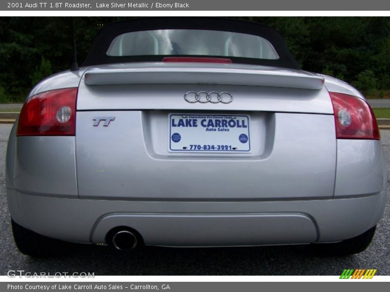 Lake Silver Metallic / Ebony Black 2001 Audi TT 1.8T Roadster
