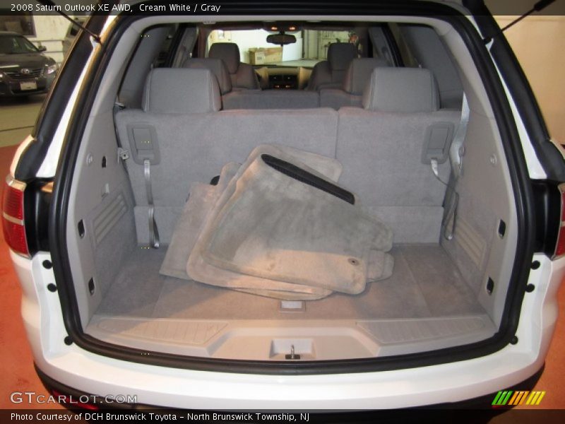 Cream White / Gray 2008 Saturn Outlook XE AWD
