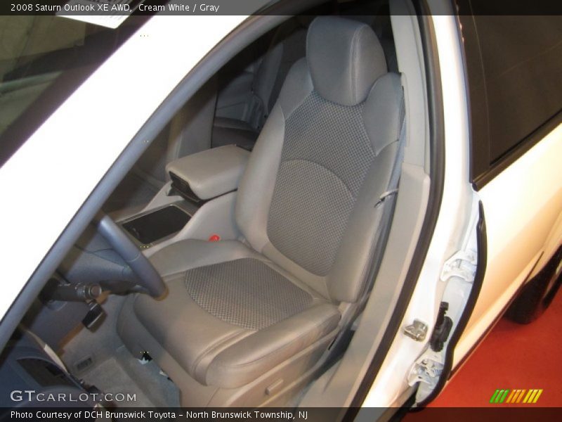 Cream White / Gray 2008 Saturn Outlook XE AWD
