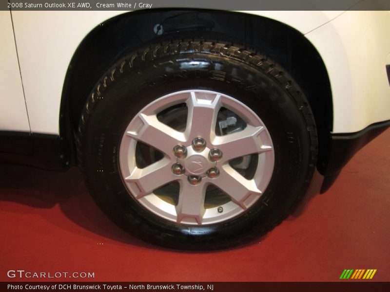 Cream White / Gray 2008 Saturn Outlook XE AWD