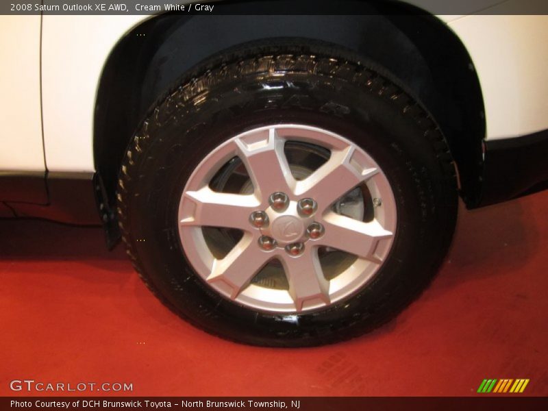 Cream White / Gray 2008 Saturn Outlook XE AWD