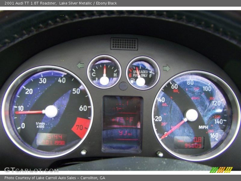  2001 TT 1.8T Roadster 1.8T Roadster Gauges