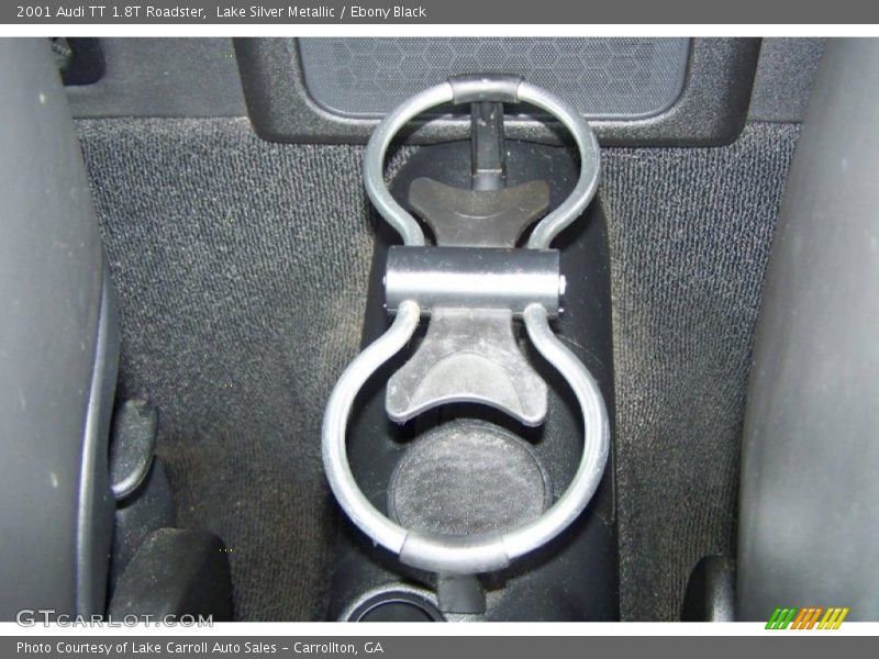 Lake Silver Metallic / Ebony Black 2001 Audi TT 1.8T Roadster