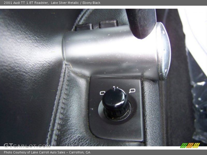 Lake Silver Metallic / Ebony Black 2001 Audi TT 1.8T Roadster