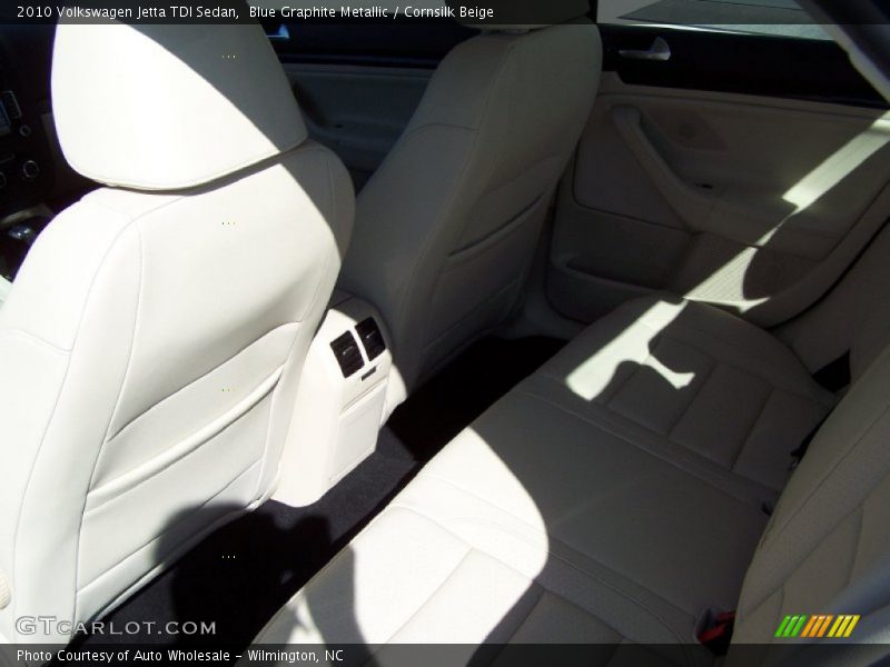 Blue Graphite Metallic / Cornsilk Beige 2010 Volkswagen Jetta TDI Sedan