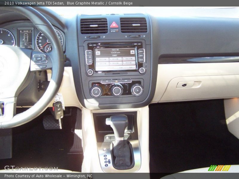 Blue Graphite Metallic / Cornsilk Beige 2010 Volkswagen Jetta TDI Sedan