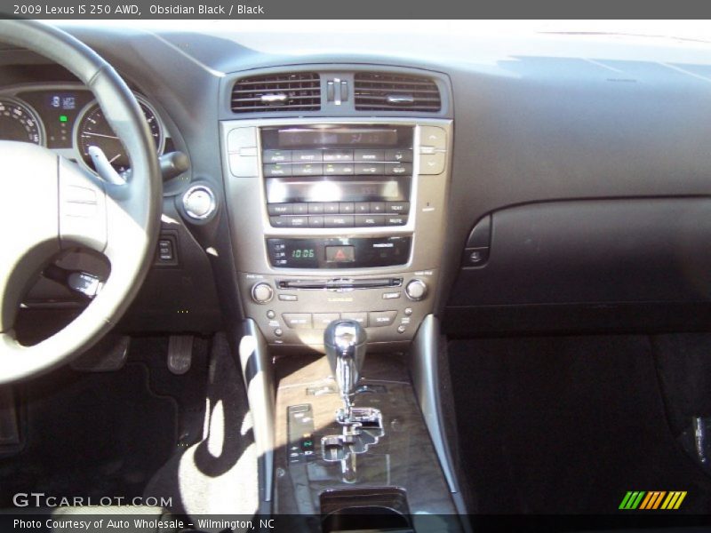 Obsidian Black / Black 2009 Lexus IS 250 AWD
