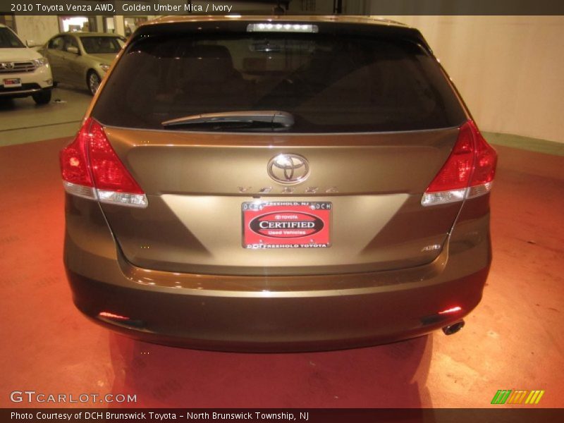 Golden Umber Mica / Ivory 2010 Toyota Venza AWD