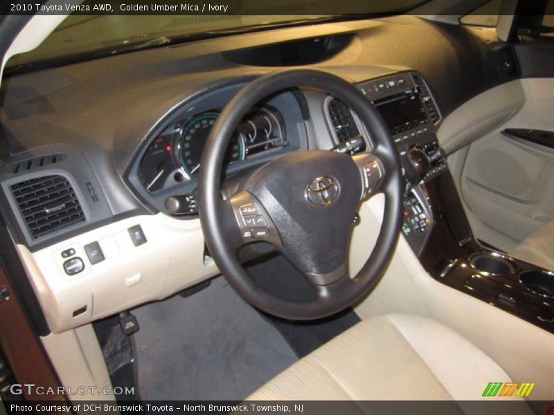 Golden Umber Mica / Ivory 2010 Toyota Venza AWD