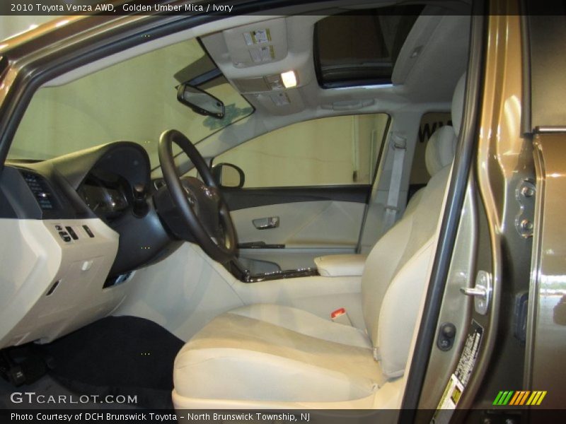 Golden Umber Mica / Ivory 2010 Toyota Venza AWD