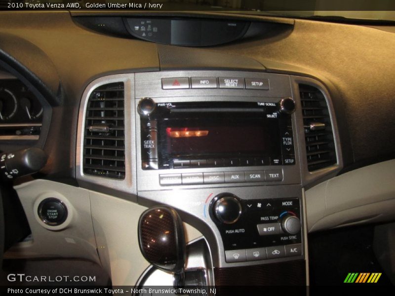 Golden Umber Mica / Ivory 2010 Toyota Venza AWD