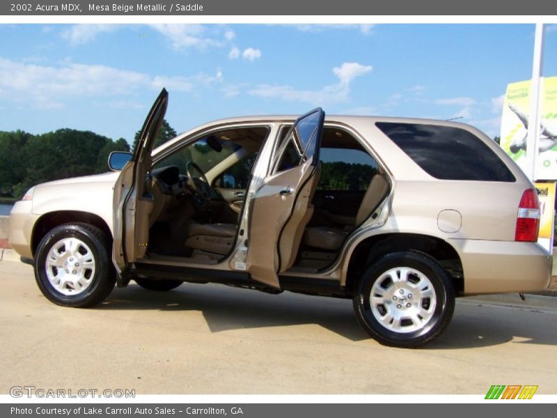 Mesa Beige Metallic / Saddle 2002 Acura MDX