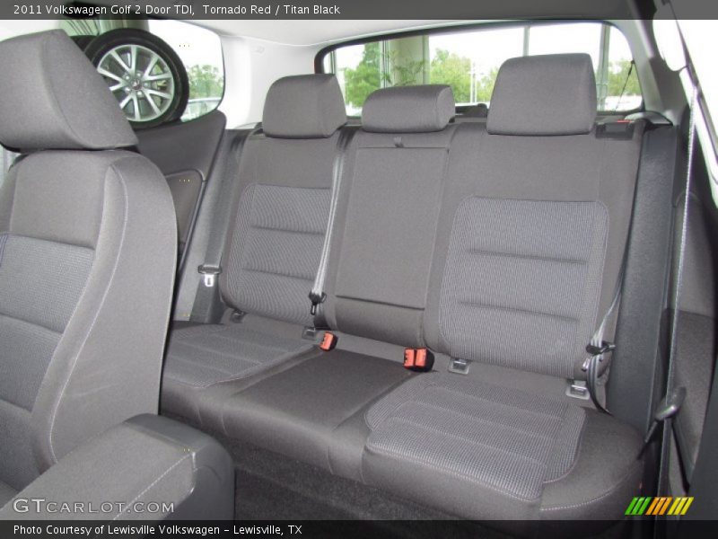  2011 Golf 2 Door TDI Titan Black Interior