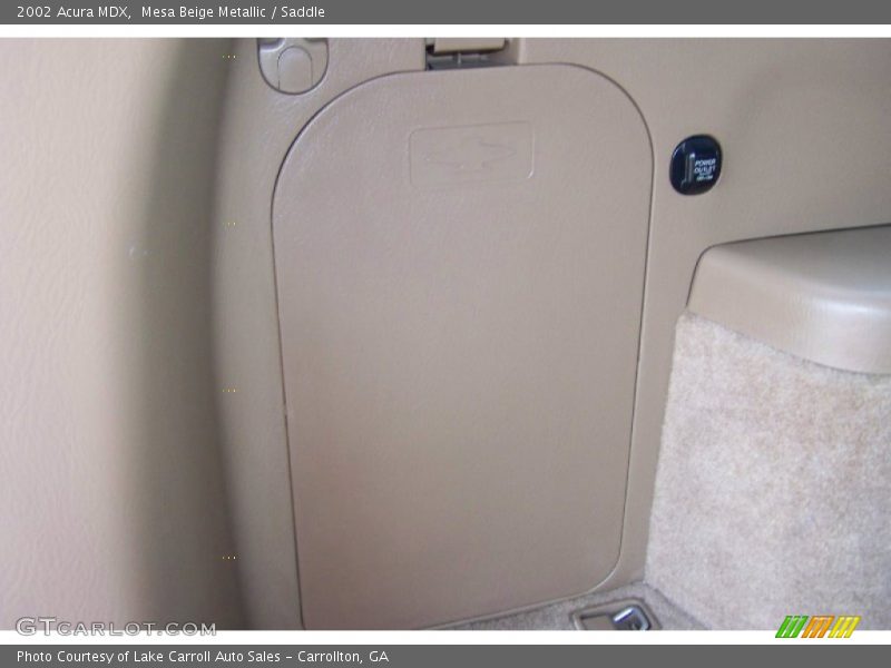 Mesa Beige Metallic / Saddle 2002 Acura MDX