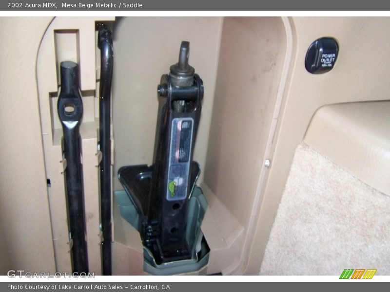 Mesa Beige Metallic / Saddle 2002 Acura MDX