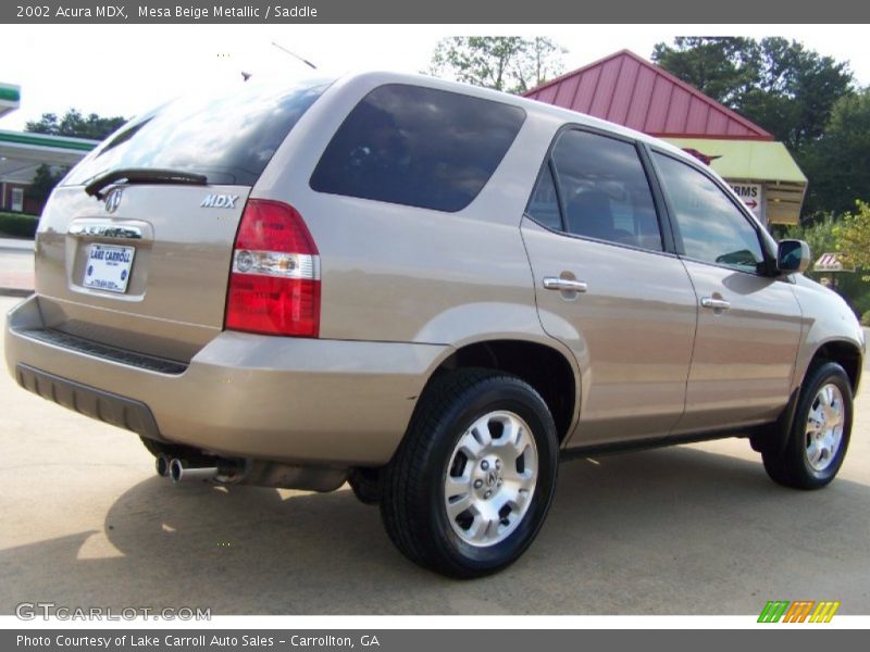 Mesa Beige Metallic / Saddle 2002 Acura MDX