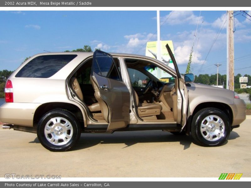 Mesa Beige Metallic / Saddle 2002 Acura MDX
