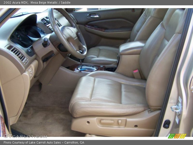  2002 MDX  Saddle Interior