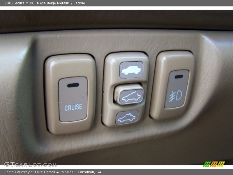 Controls of 2002 MDX 