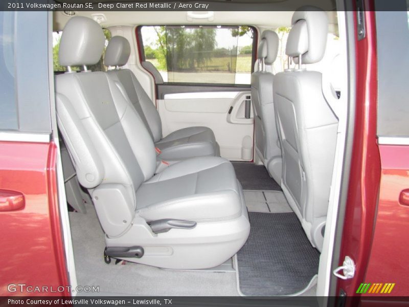 Deep Claret Red Metallic / Aero Gray 2011 Volkswagen Routan SE