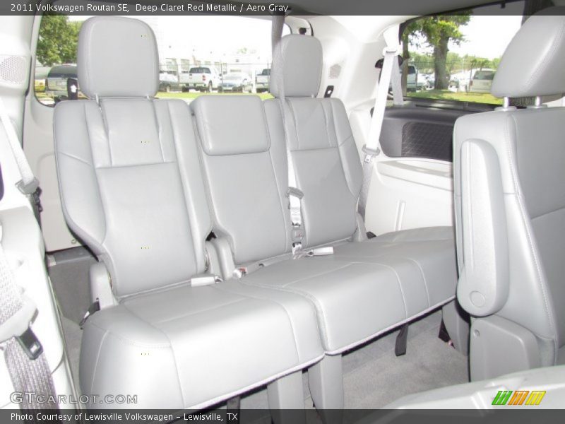 Deep Claret Red Metallic / Aero Gray 2011 Volkswagen Routan SE