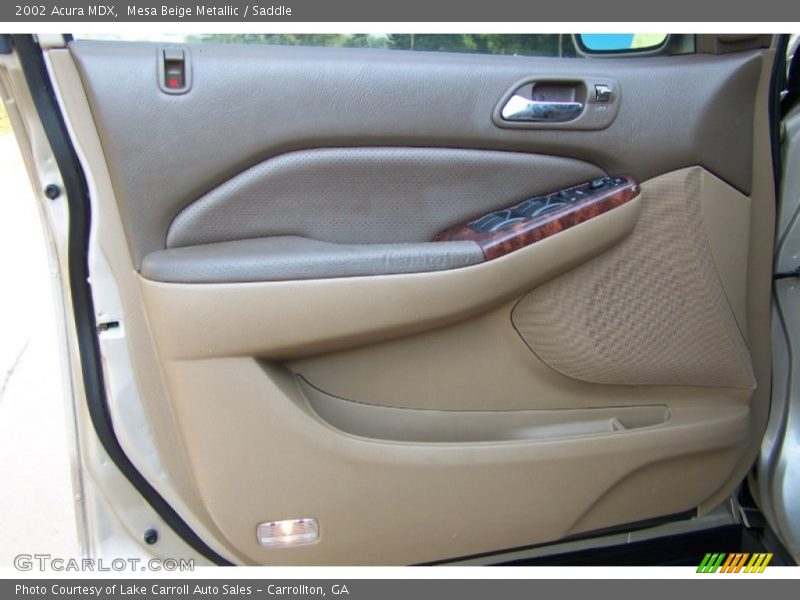 Mesa Beige Metallic / Saddle 2002 Acura MDX