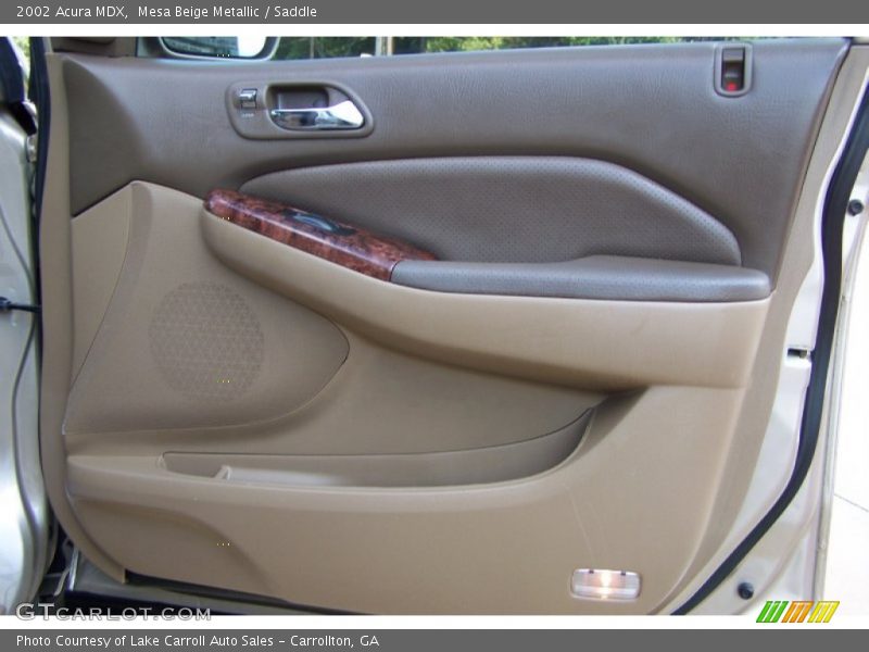 Mesa Beige Metallic / Saddle 2002 Acura MDX
