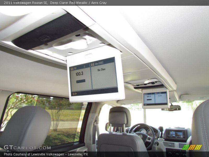 Deep Claret Red Metallic / Aero Gray 2011 Volkswagen Routan SE