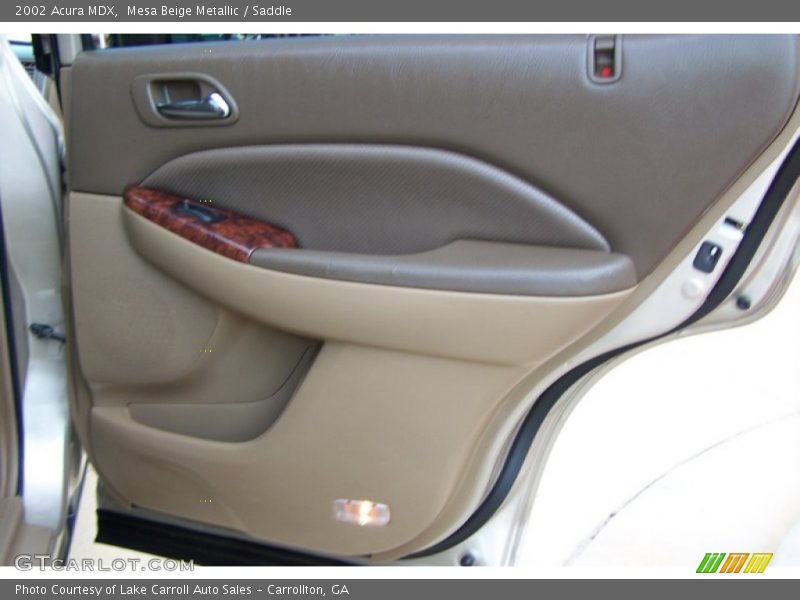 Mesa Beige Metallic / Saddle 2002 Acura MDX