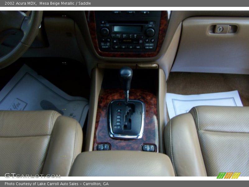 Mesa Beige Metallic / Saddle 2002 Acura MDX