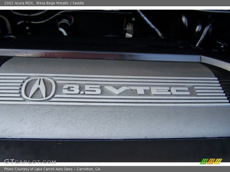Mesa Beige Metallic / Saddle 2002 Acura MDX