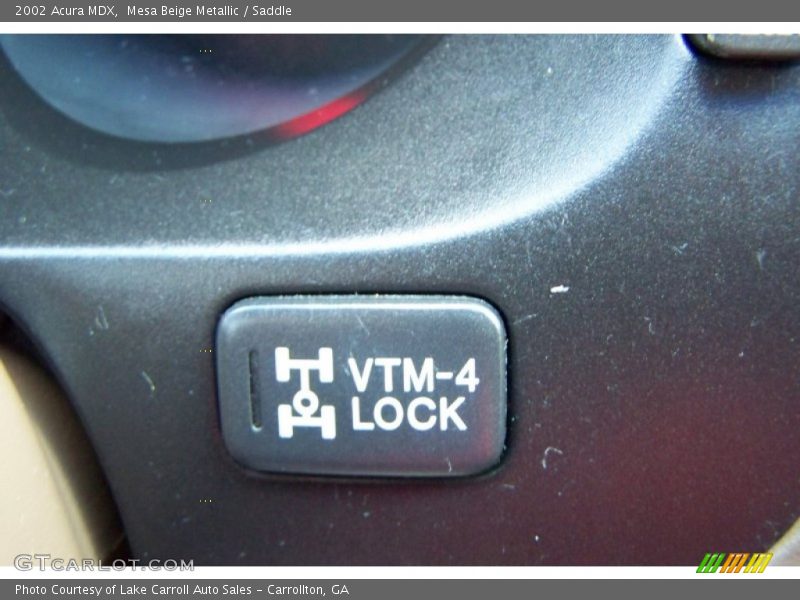 Mesa Beige Metallic / Saddle 2002 Acura MDX