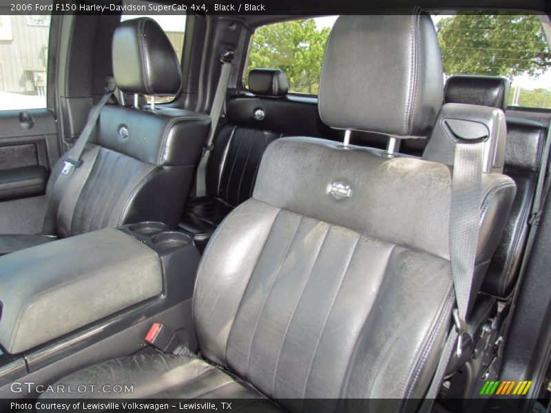  2006 F150 Harley-Davidson SuperCab 4x4 Black Interior
