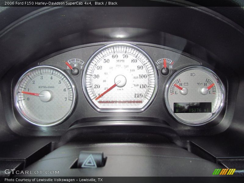  2006 F150 Harley-Davidson SuperCab 4x4 Harley-Davidson SuperCab 4x4 Gauges