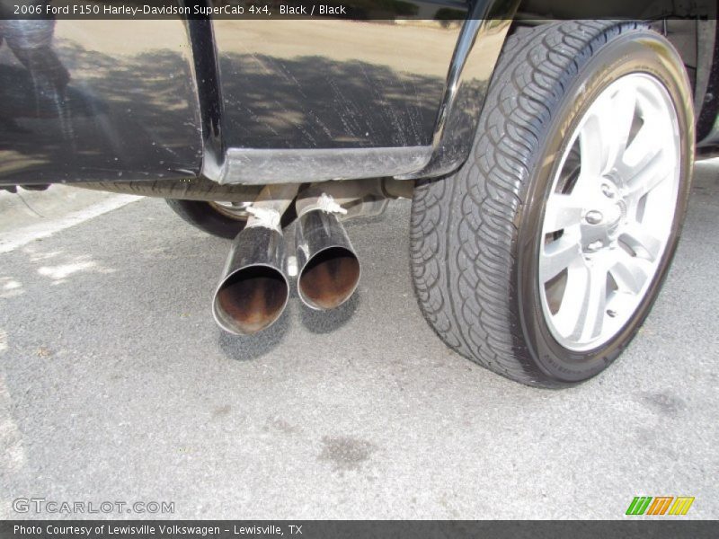Black / Black 2006 Ford F150 Harley-Davidson SuperCab 4x4