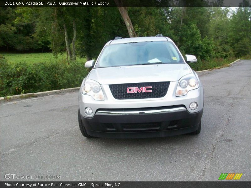 Quicksilver Metallic / Ebony 2011 GMC Acadia SLT AWD