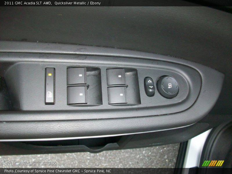 Quicksilver Metallic / Ebony 2011 GMC Acadia SLT AWD