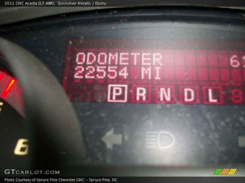 Quicksilver Metallic / Ebony 2011 GMC Acadia SLT AWD