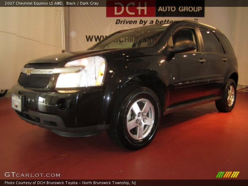 Black / Dark Gray 2007 Chevrolet Equinox LS AWD