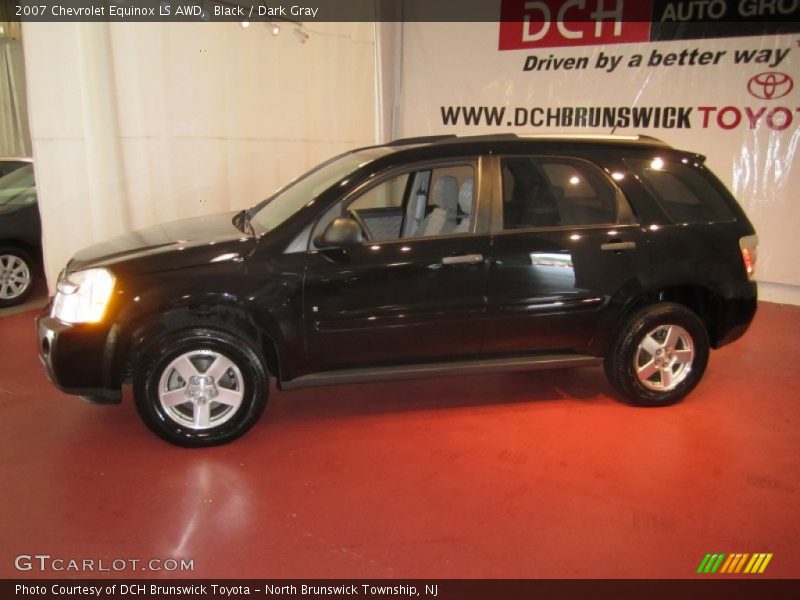 Black / Dark Gray 2007 Chevrolet Equinox LS AWD