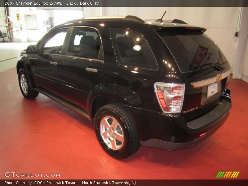 Black / Dark Gray 2007 Chevrolet Equinox LS AWD