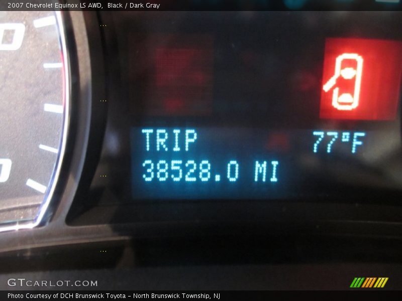 Black / Dark Gray 2007 Chevrolet Equinox LS AWD