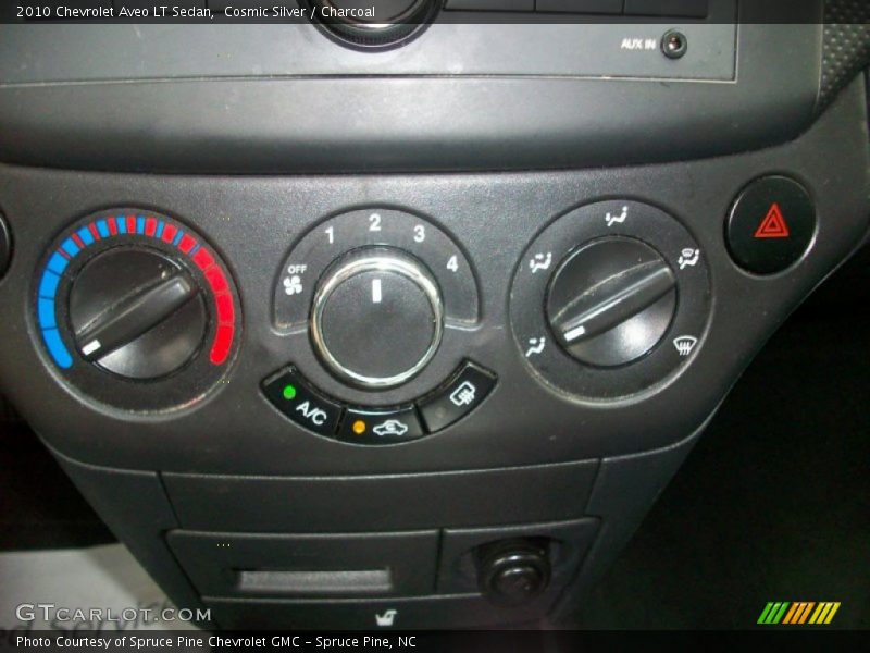 Cosmic Silver / Charcoal 2010 Chevrolet Aveo LT Sedan
