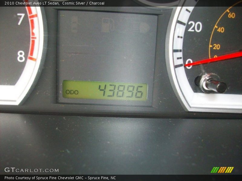 Cosmic Silver / Charcoal 2010 Chevrolet Aveo LT Sedan
