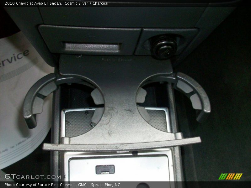 Cosmic Silver / Charcoal 2010 Chevrolet Aveo LT Sedan