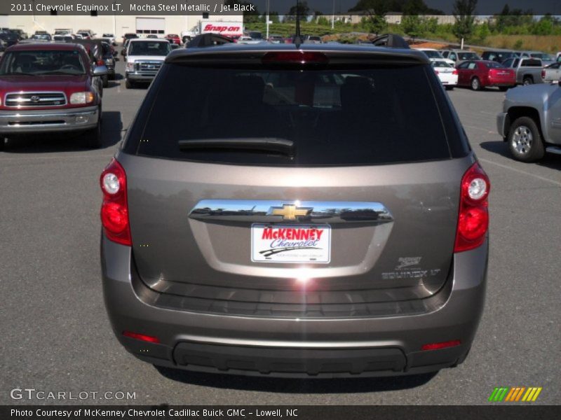 Mocha Steel Metallic / Jet Black 2011 Chevrolet Equinox LT