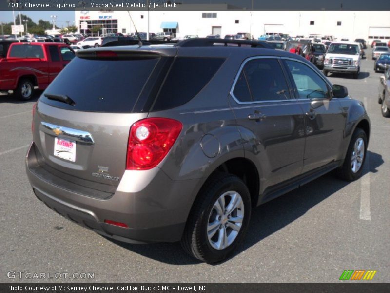 Mocha Steel Metallic / Jet Black 2011 Chevrolet Equinox LT